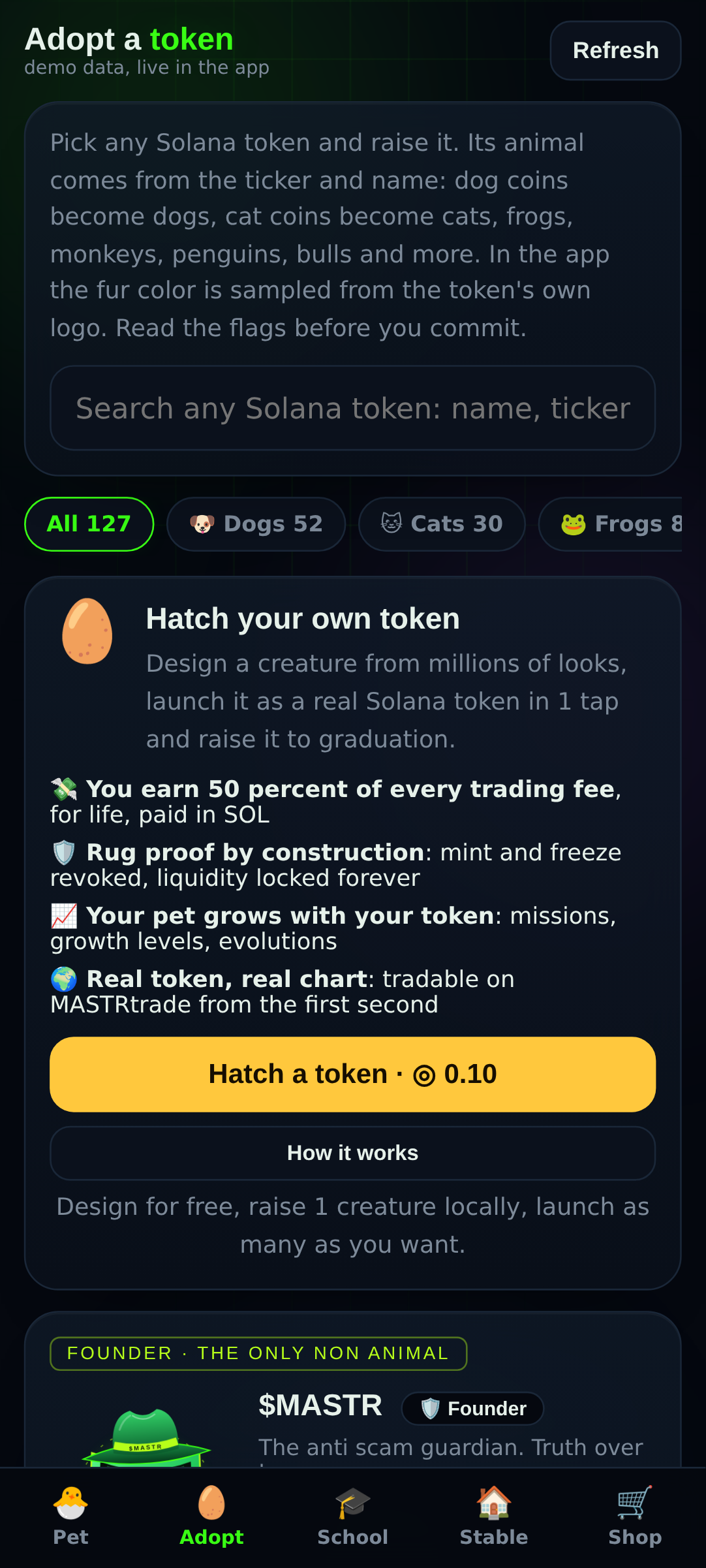 CryptoPets · A reason to come back