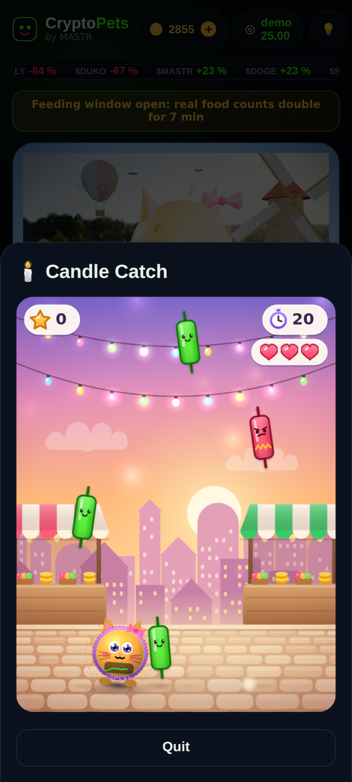 CryptoPets · Play. Learn. Ask better questions.